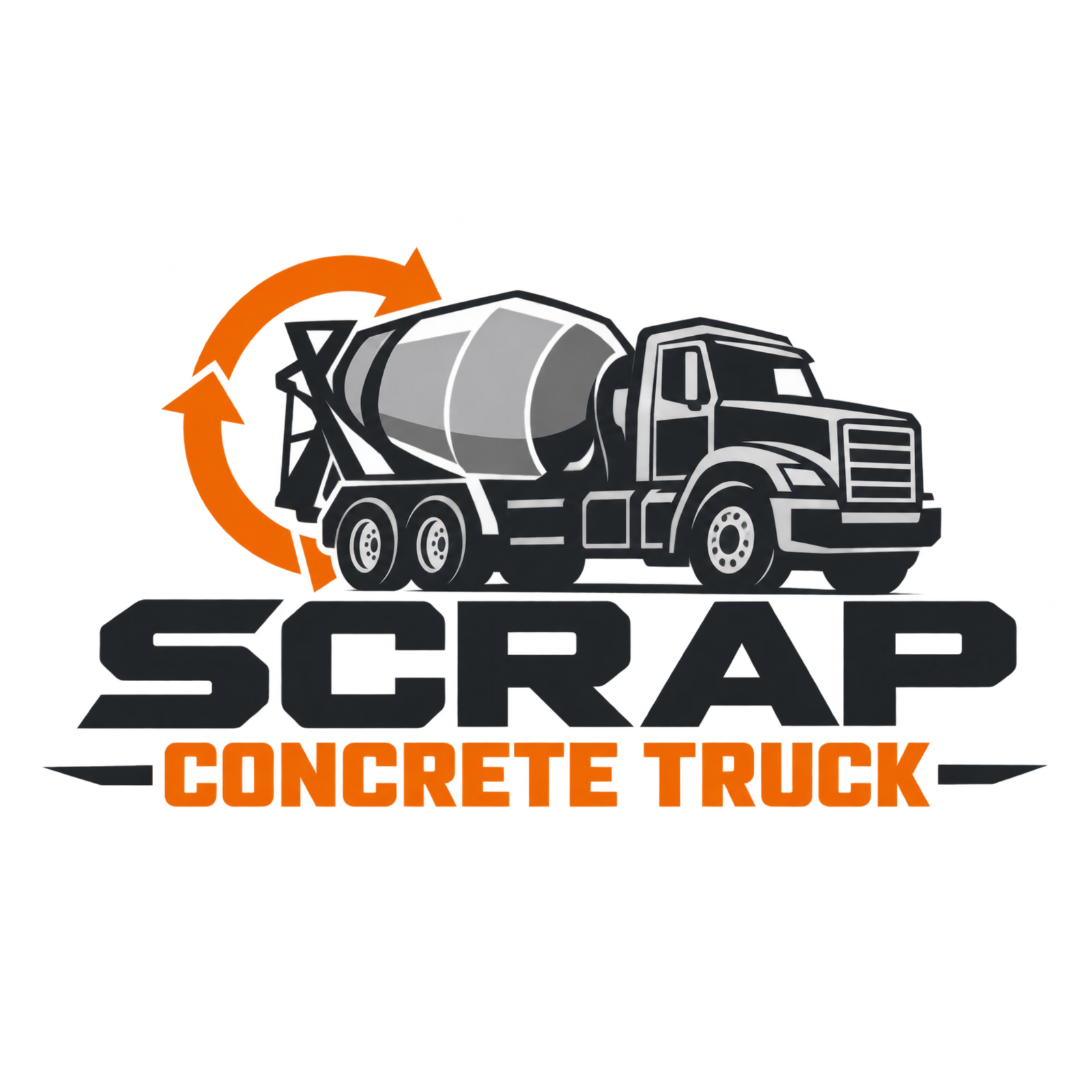 Scrap Concrete Truck logo